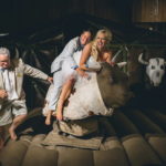 Mechanical Bull with Deluxe Western Corral
