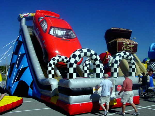 ride on car with slide