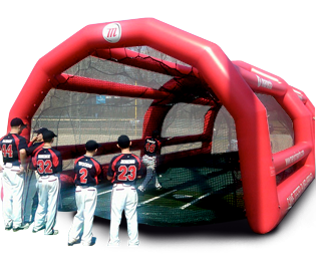 Batting Cage & Pitching Machine