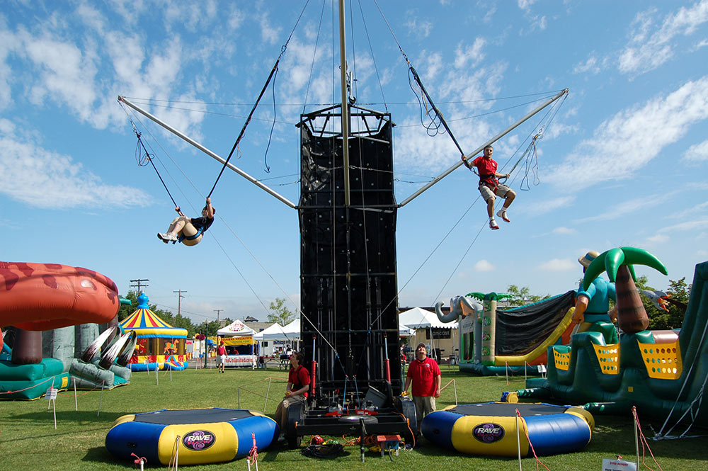 National Event Pros Bungee Trampoline