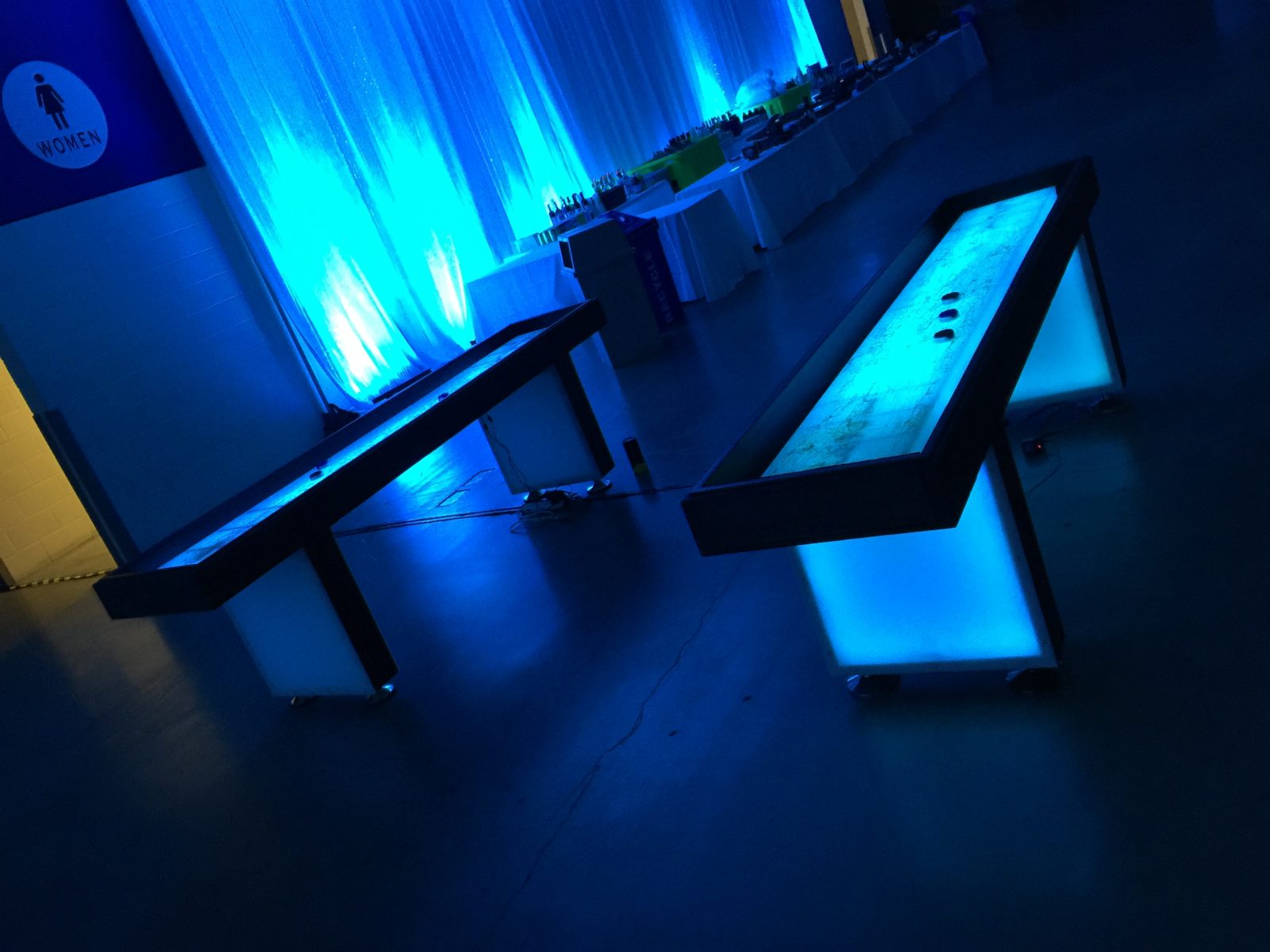 LED Shuffleboard Table Rental