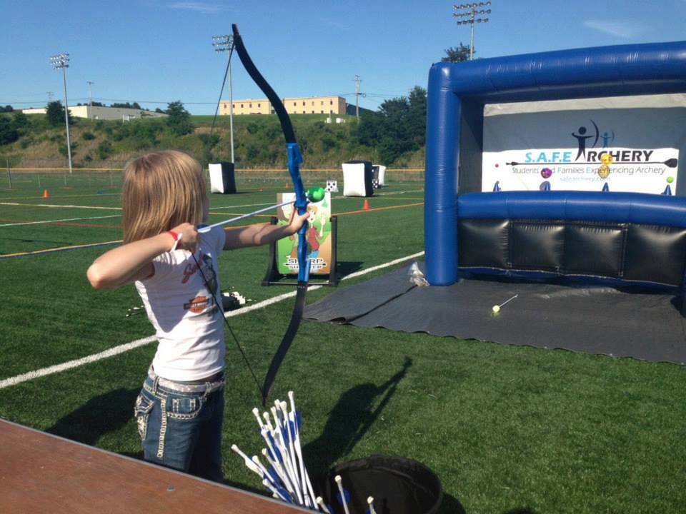 Archery Hover Target Practice Rental · National Event Pros