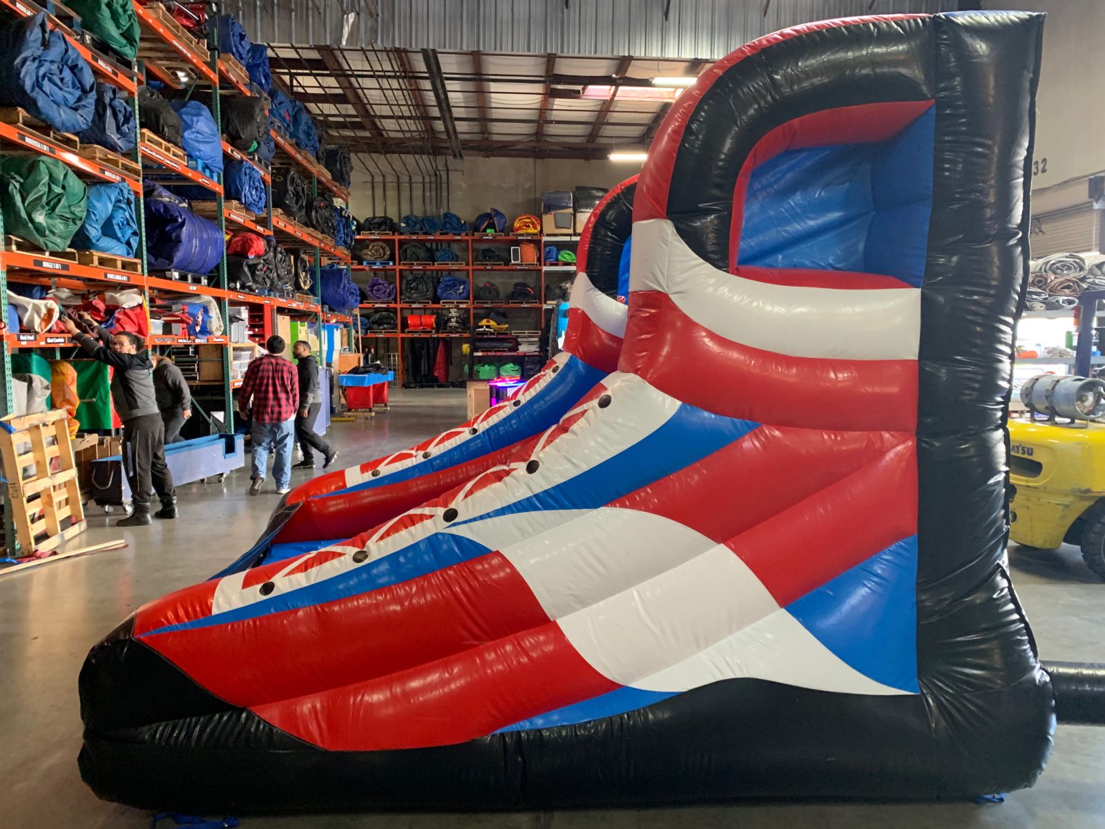 inflatable basketball hoop game rental