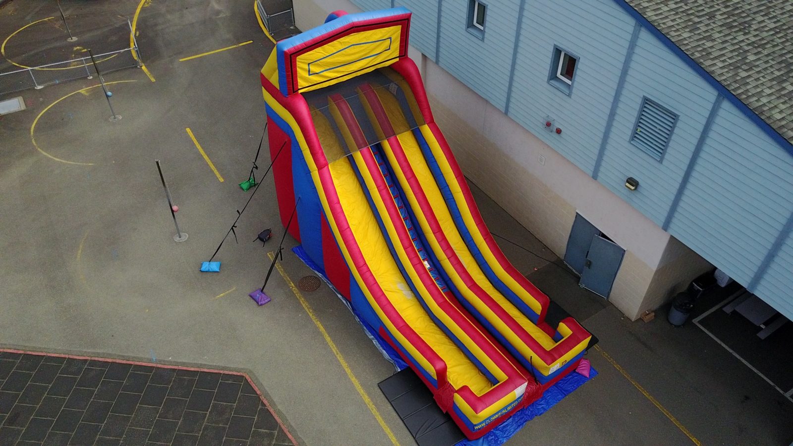 24′ Modular Dual Lane Slide