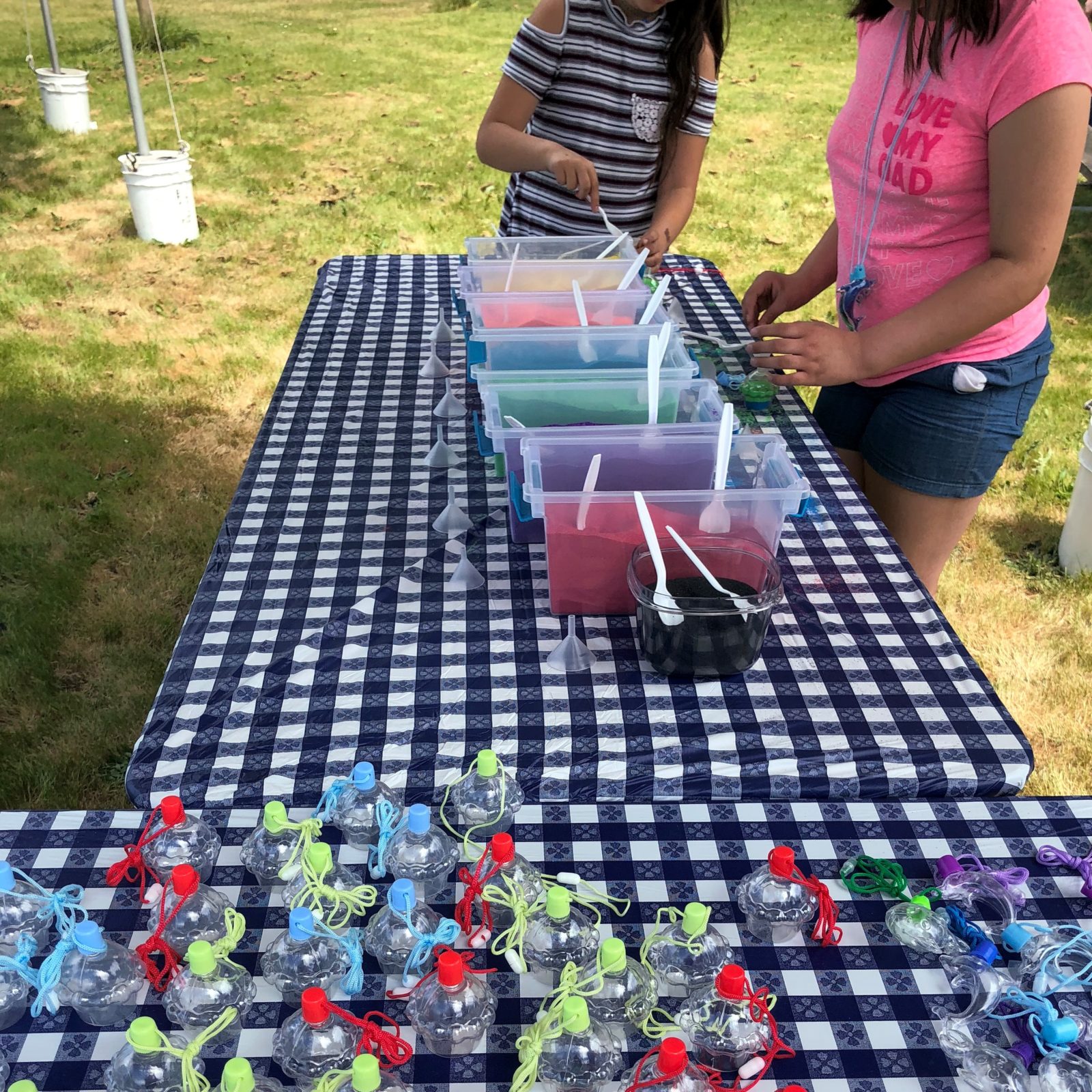 Sand Art Crafting Station Rental · National Event Pros