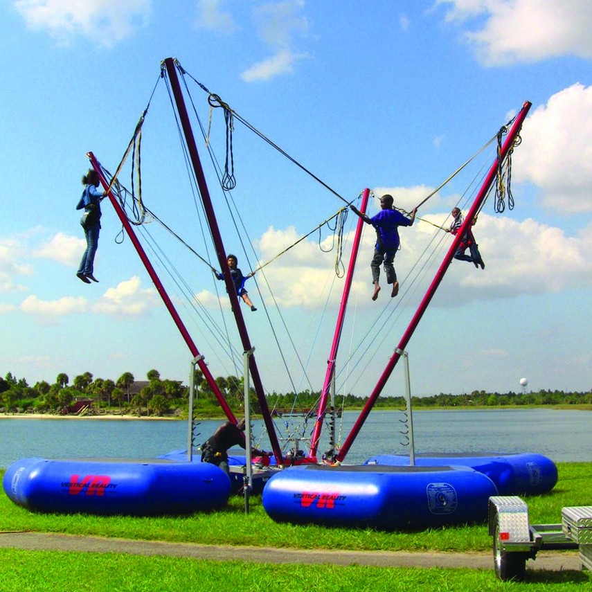 Bungee Trampoline Jump · 4-Person · Company Picnic & Party Rental