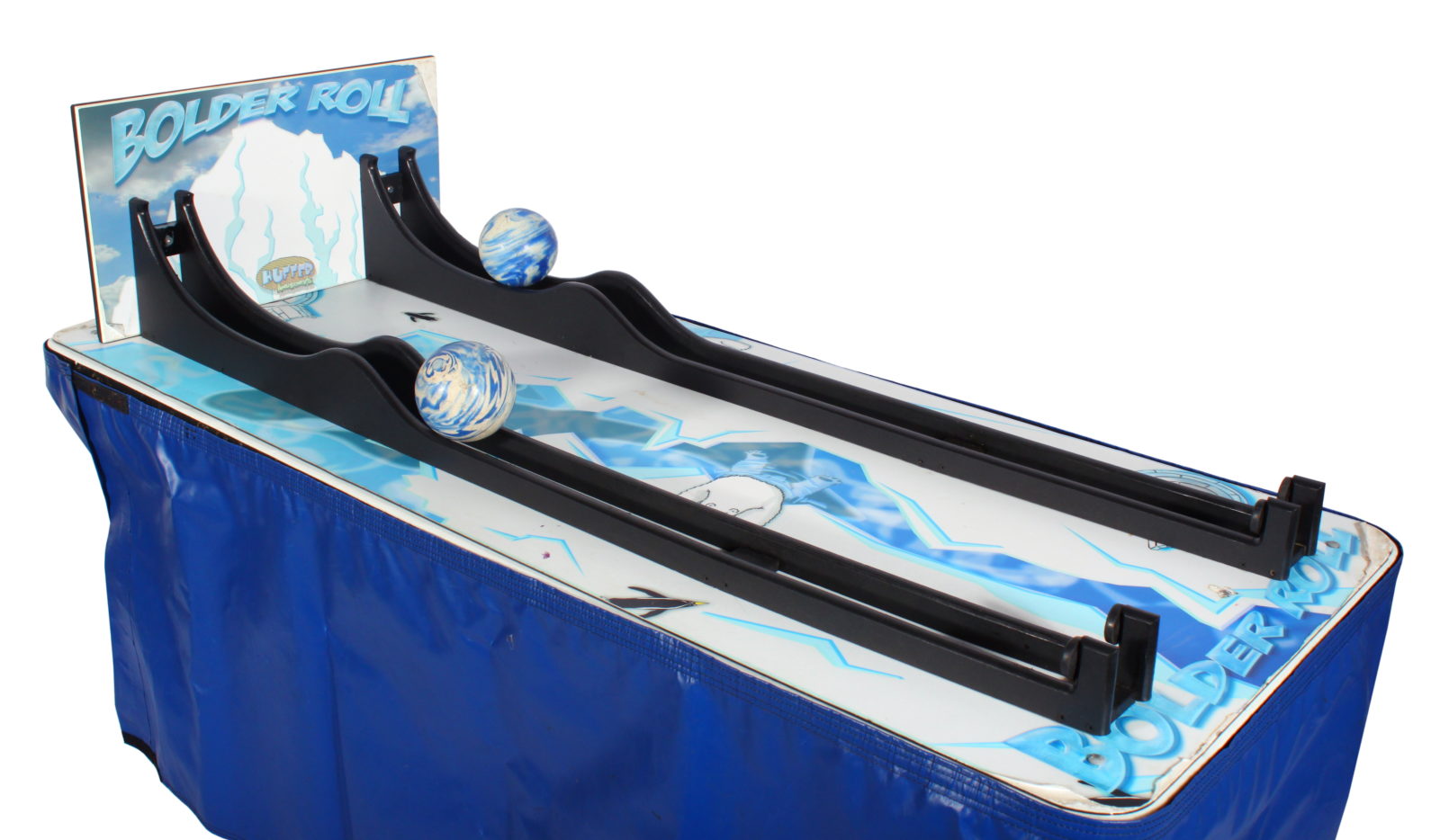 "Bolder Roll" Mini Bowler Roller · Carnival Game Rental