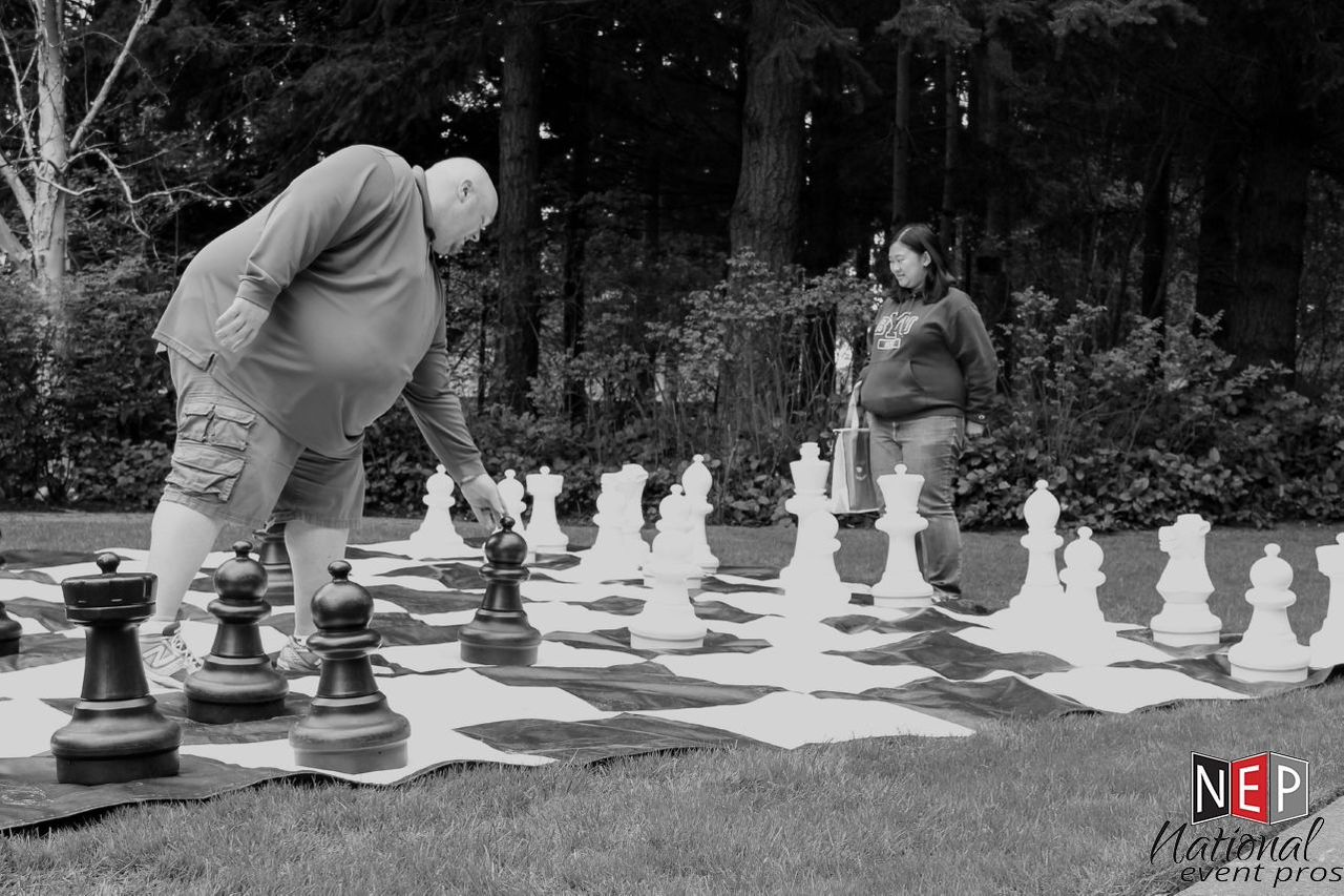 Giant Chess game rental