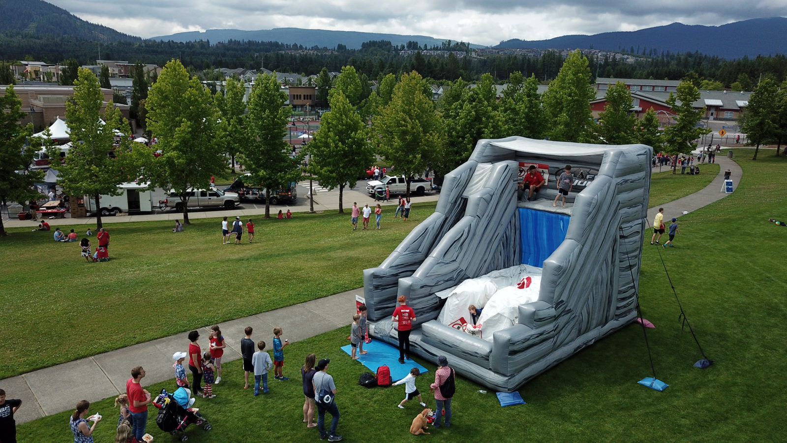 Cliff Jump Inflatable Game Rental · National Event Pros