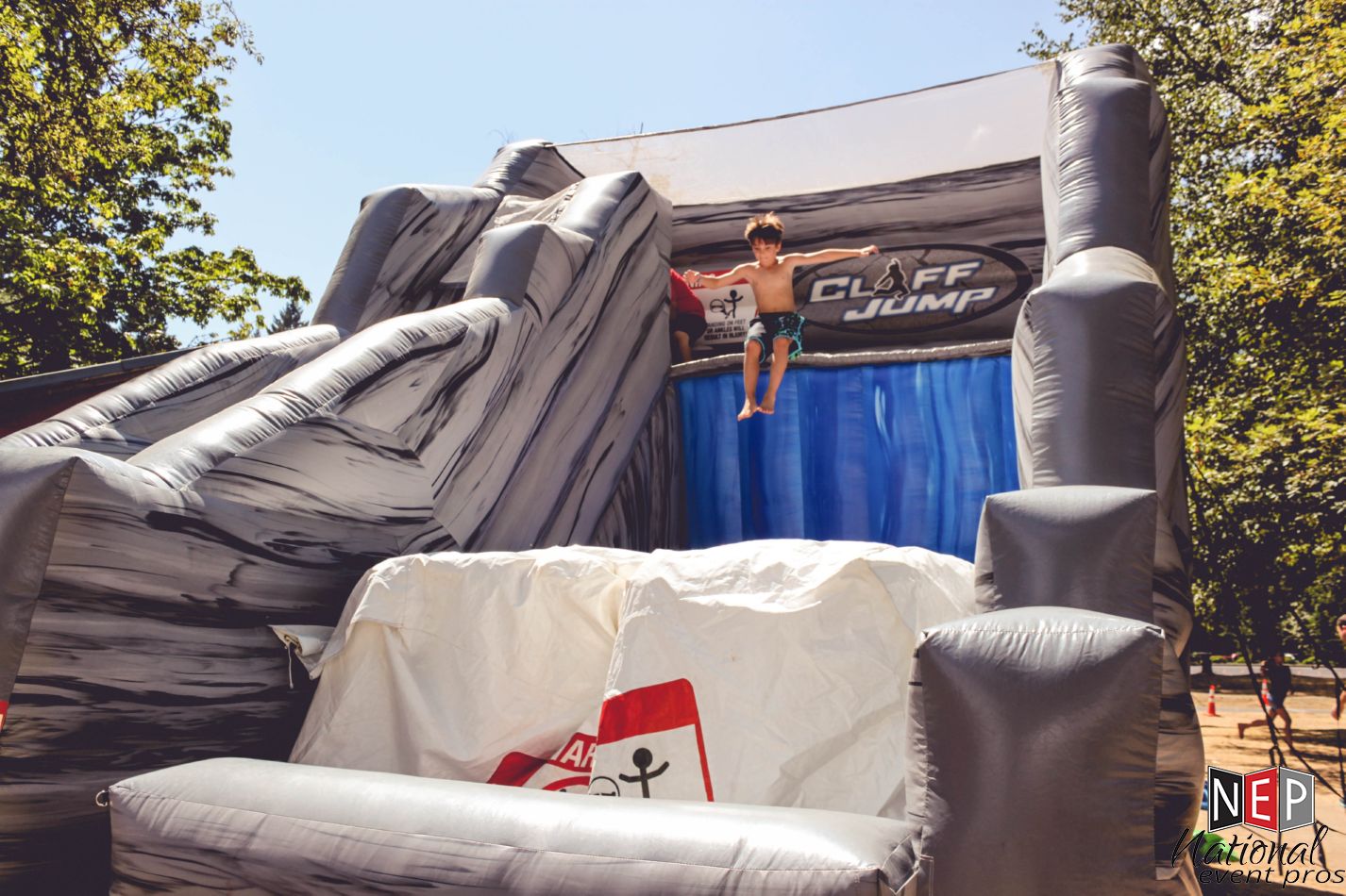 Cliff Jump Inflatable Game Rental