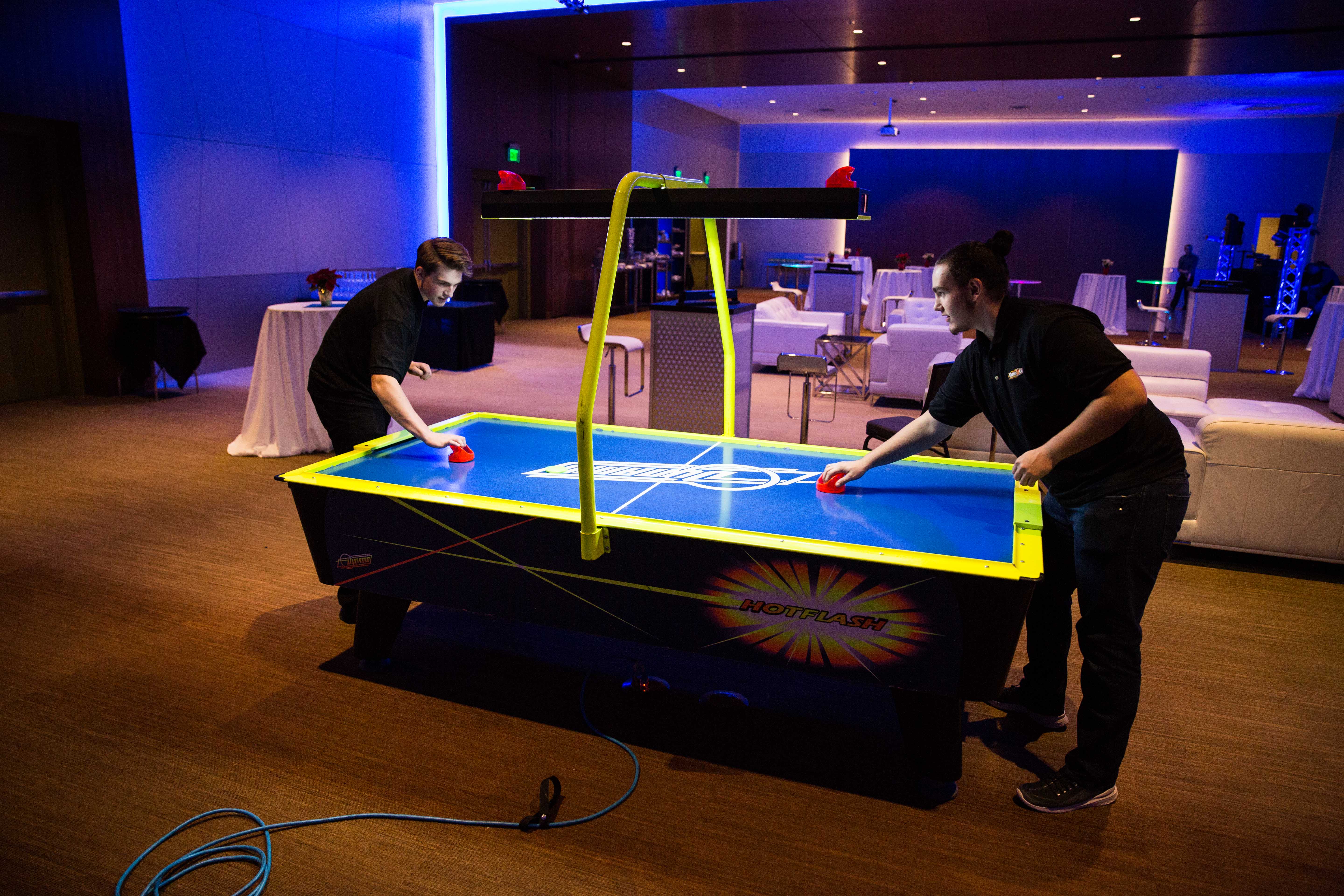 game table foosball air hockey