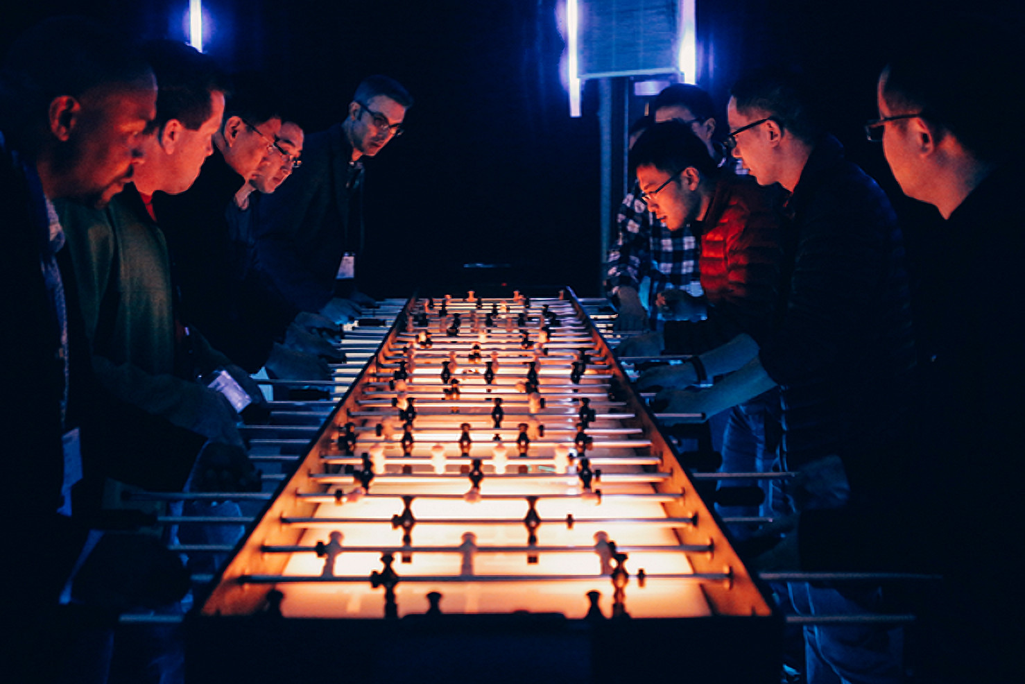 12′ LED Foosball