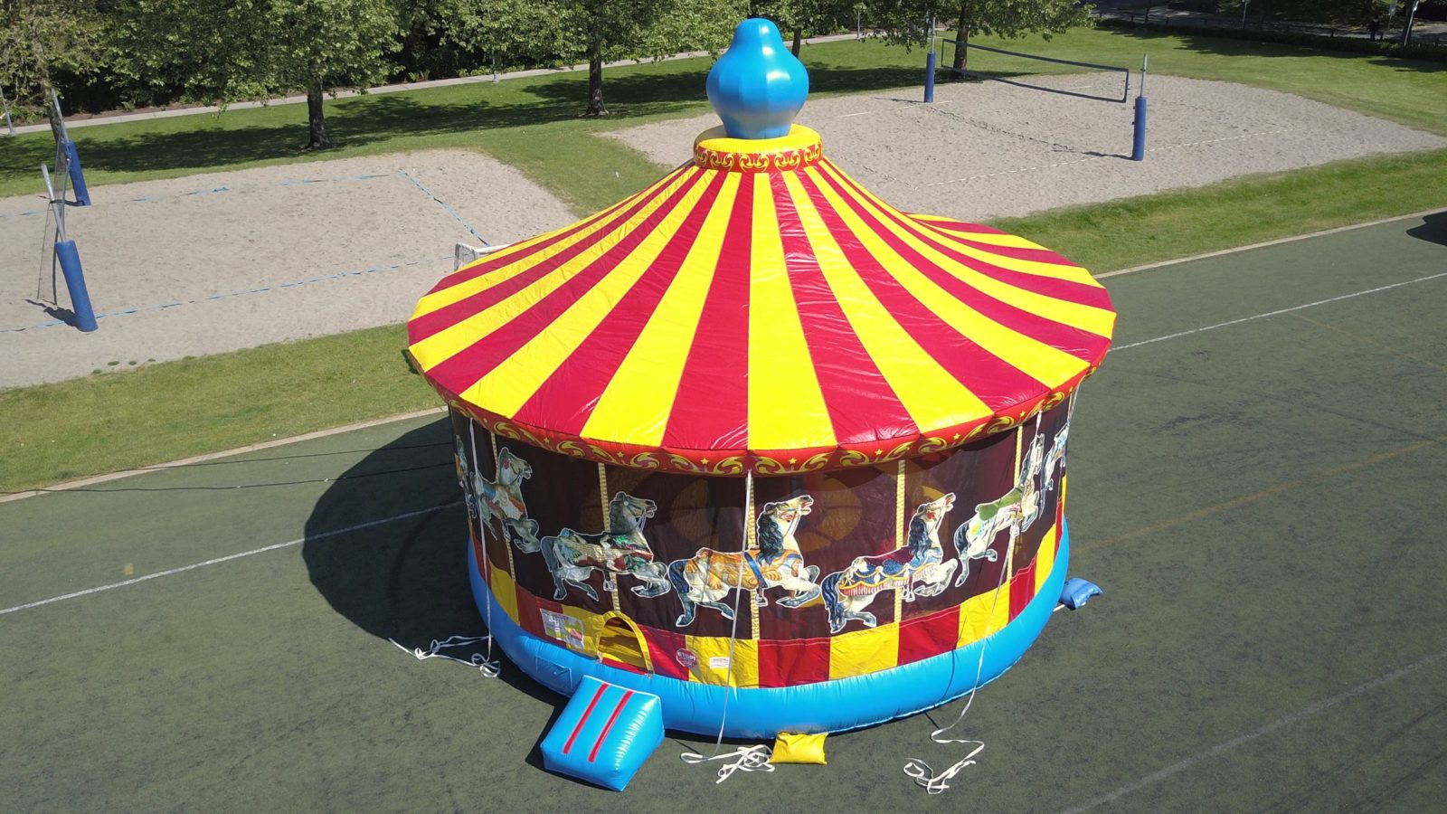 Carousel Bouncer for sale