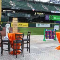 outdoor cocktail table rentals
