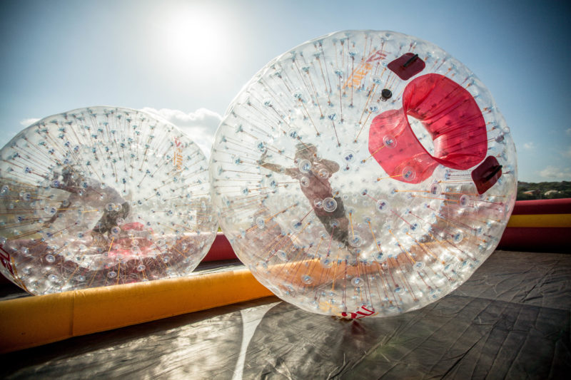 Human Hamster Ball Zorbing Track Rental · National Event Pros