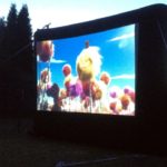 12′ or 20′ Outdoor Inflatable Movie Screen
