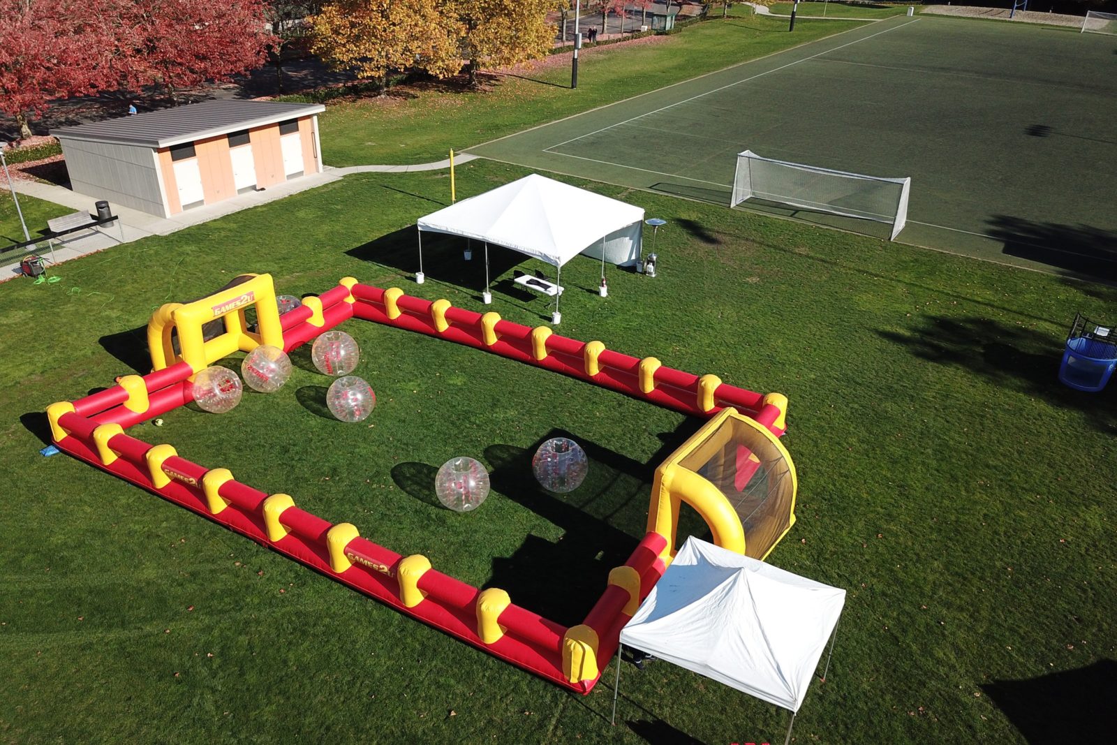 Bumper Ball Bubble Soccer Rental — National Event Pros