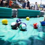 Human Billiards