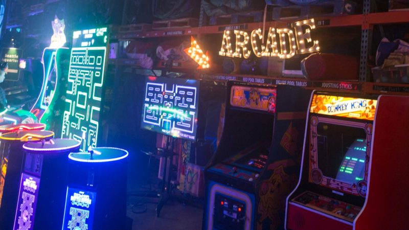 Classic Arcade Game Rental · National Event Pros