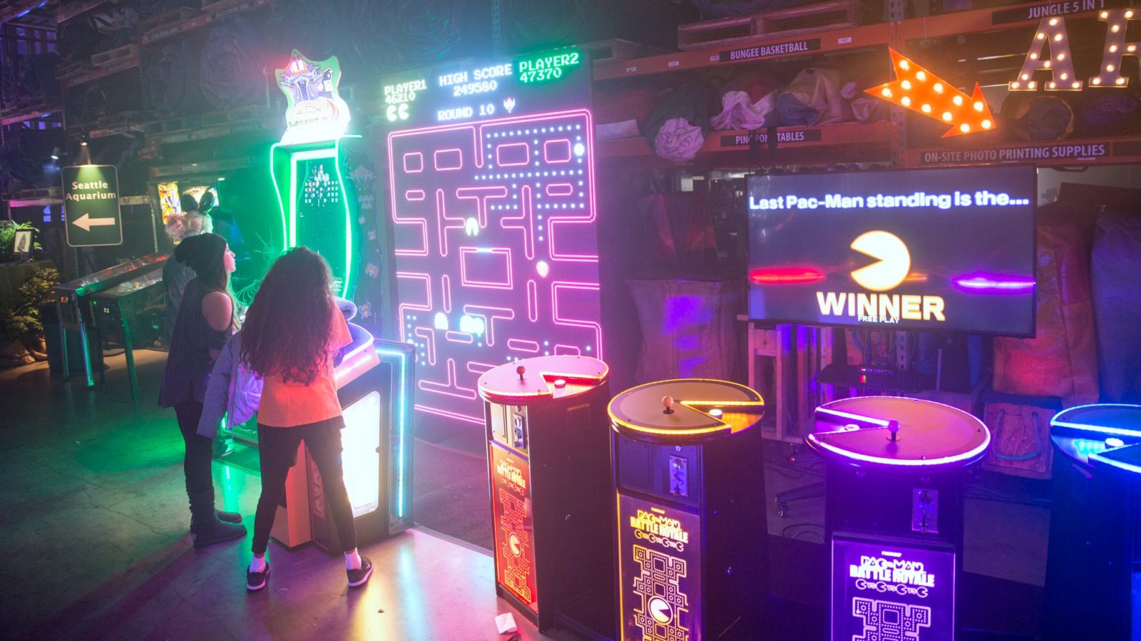 Pac-Man Arcade Rental 