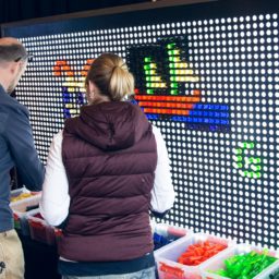 giant lite brite boat