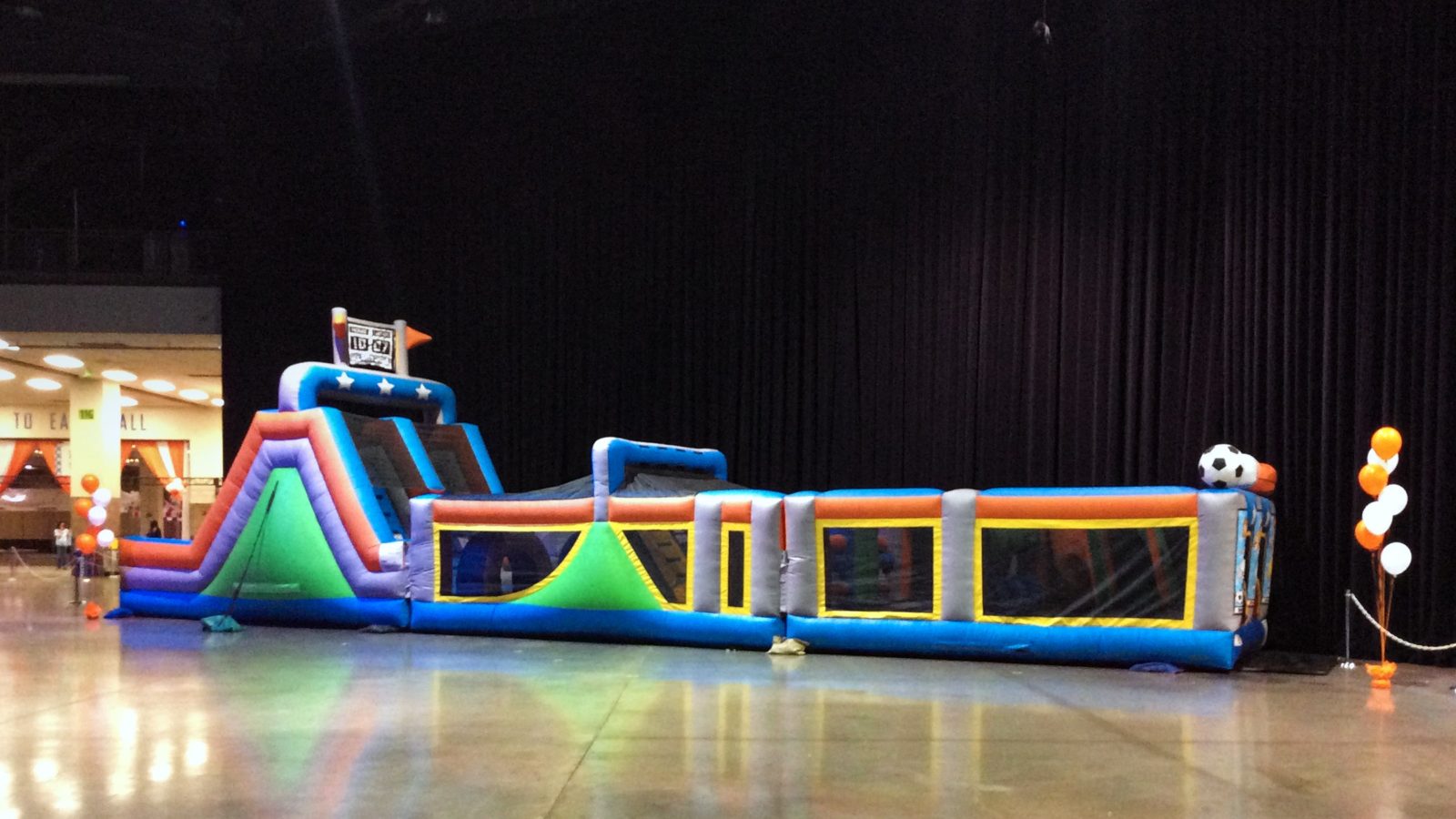 Mega Sports Arena Obstacle Course