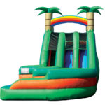 Tropical Wild Splash Slide & Pool