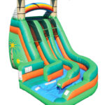Tropical Wild Splash Slide & Pool