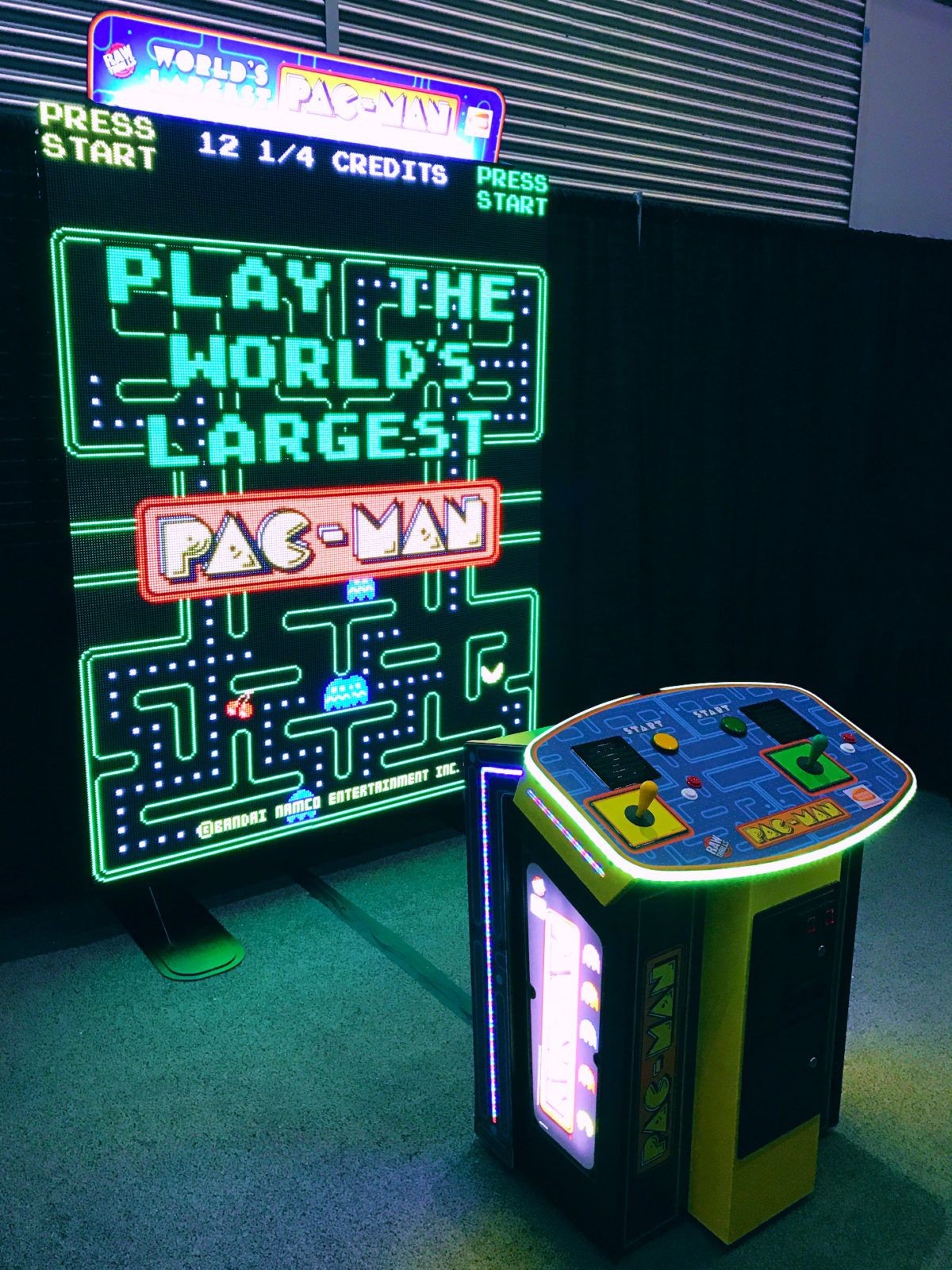 World's Largest Pac-Man arcade game rental