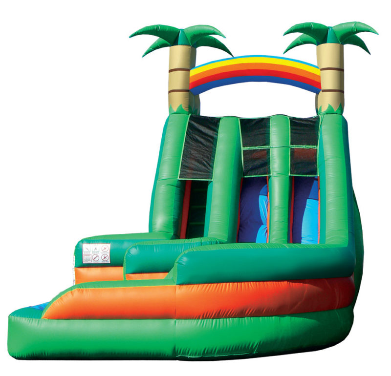 Tropical Wild Splash Slide & Pool · Water Slide Rental