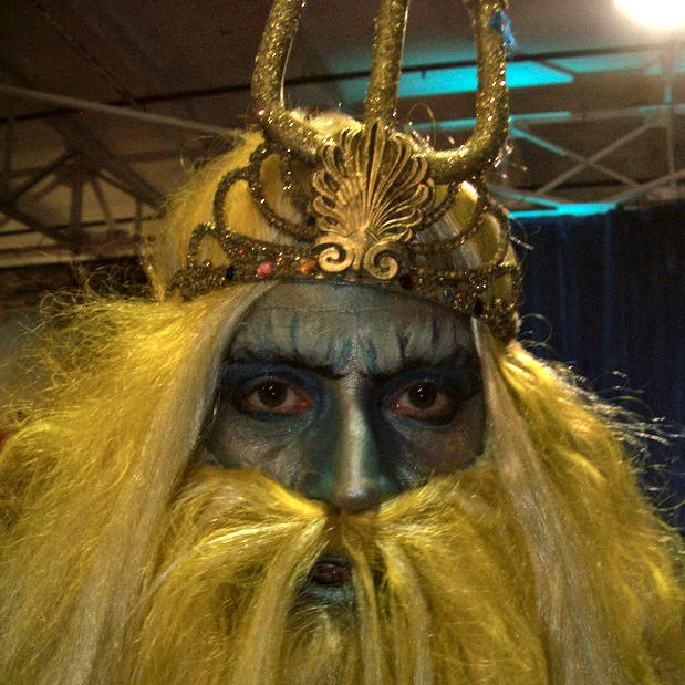 Poseidon costume