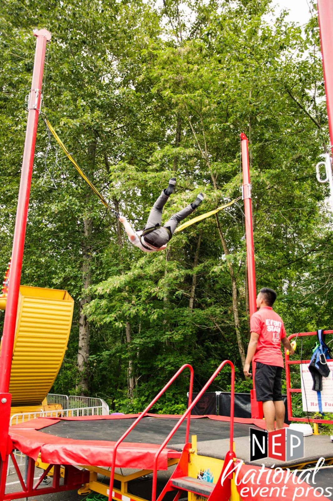 2Person Bungee Trampoline Rental · National Event Pros