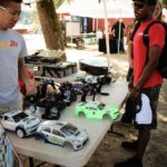 RC Car Racing with Inflatable Track