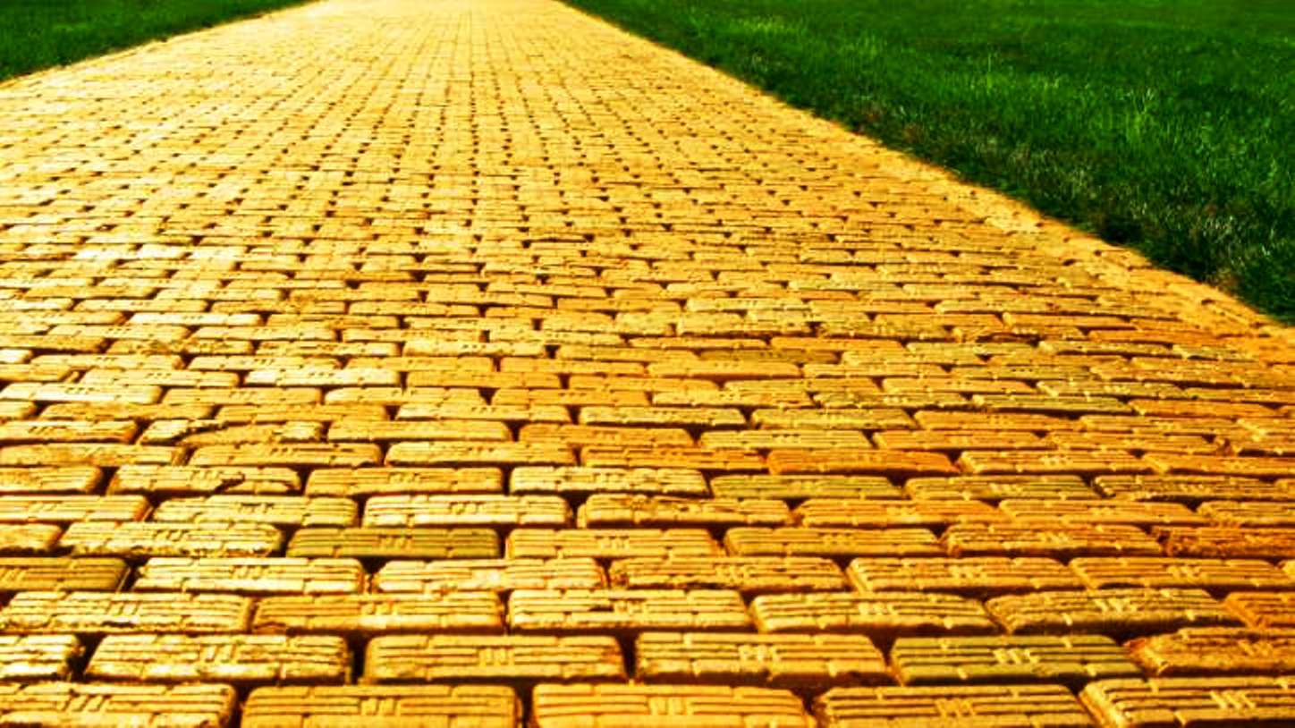 Yellow Brick Road in The Wizard of Oz