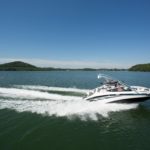 Motorboat and Wakeboard