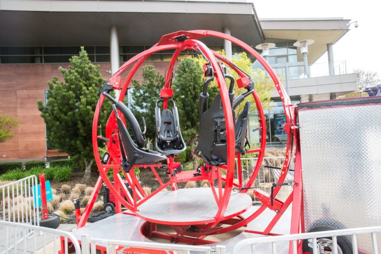 4Seat Human Gyroscope Carnival Ride Rental · National Event Pros