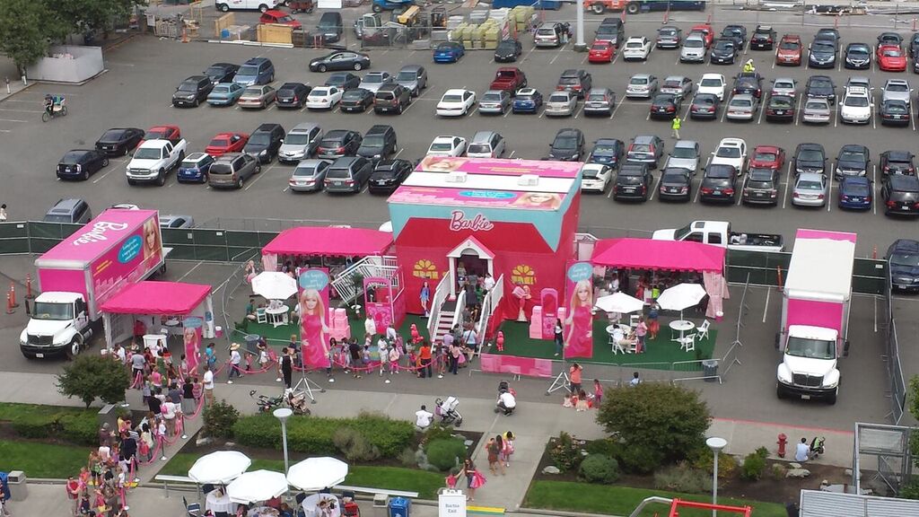 Barbie’s House at the Amazon Company Picnic