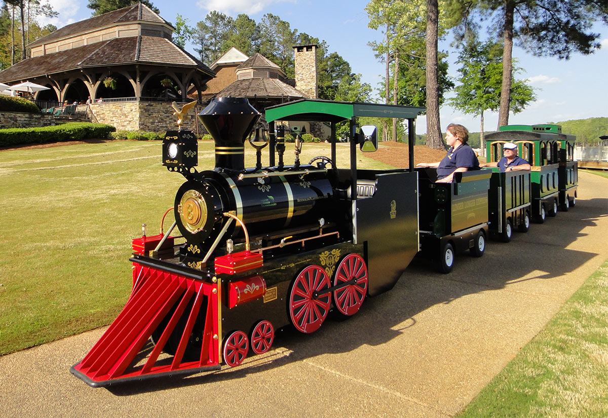 trackless train rental