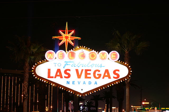 "Welcome to Fabulous Las Vegas" sign