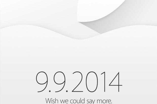 landing page for Apple marketing event