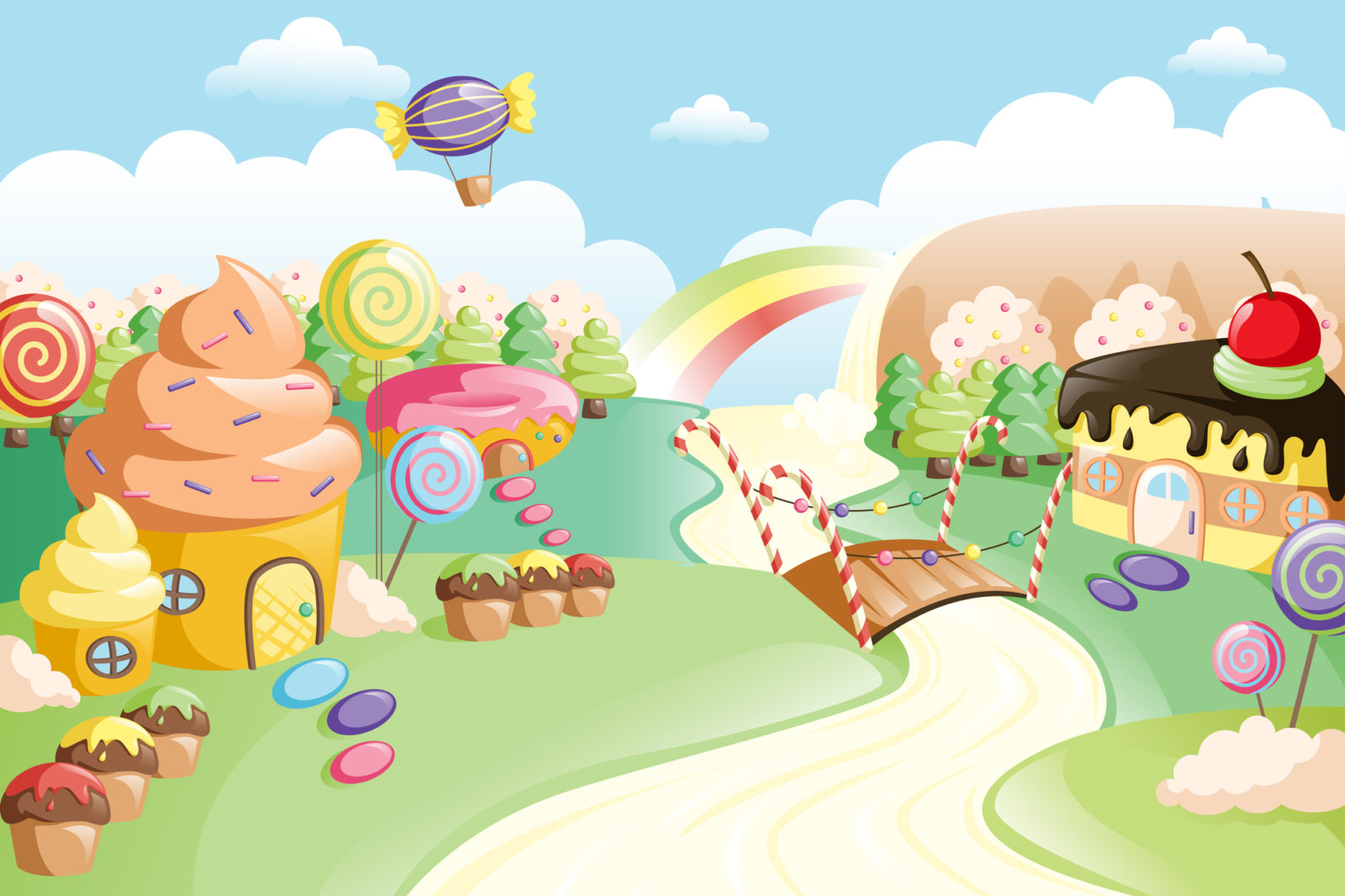Candyland theme for events