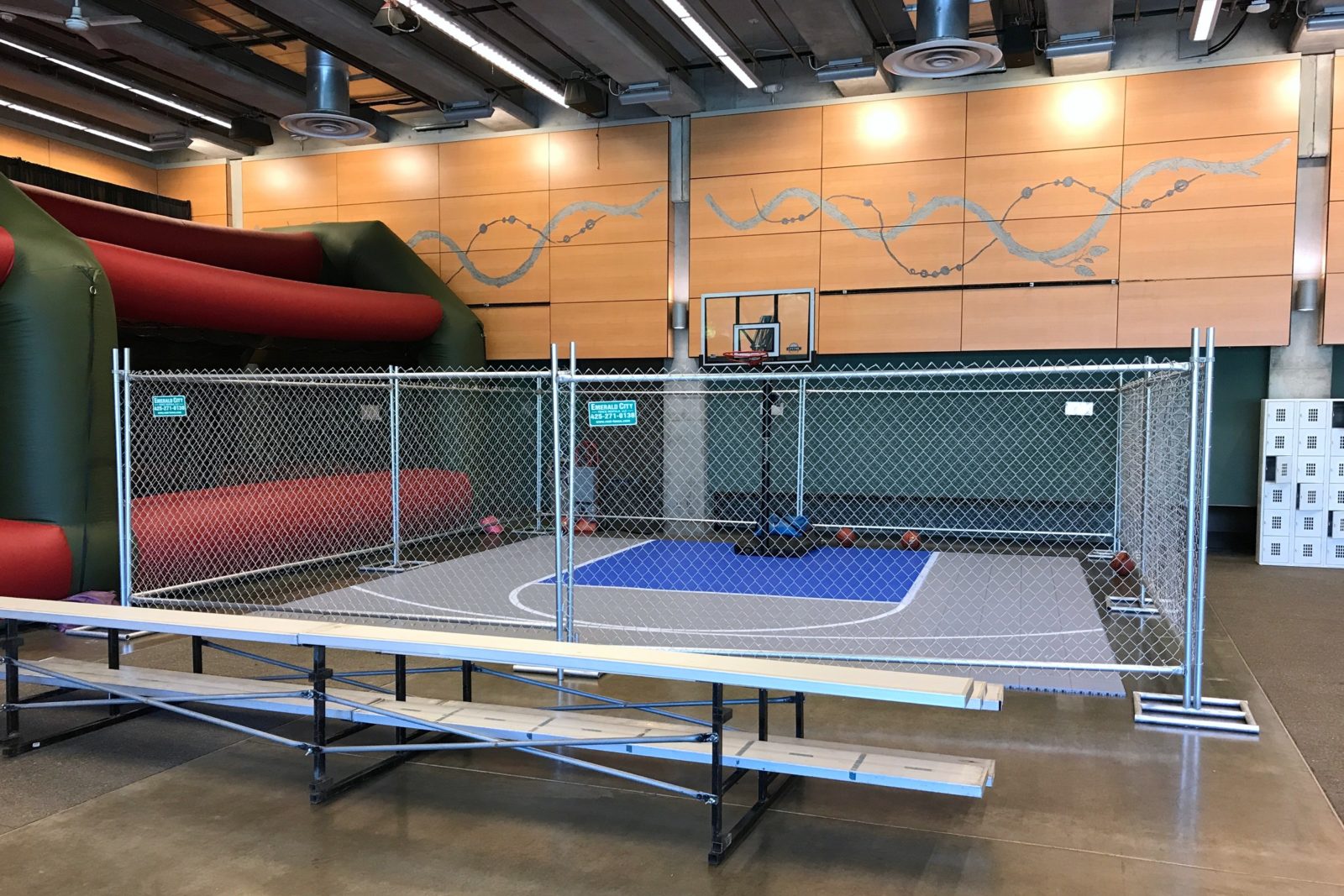 Portable Basketball Court