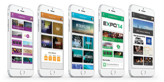 customized event apps on iPhones