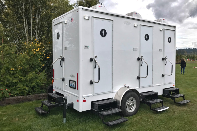 Portable Restroom Trailer Rental · National Event Pros