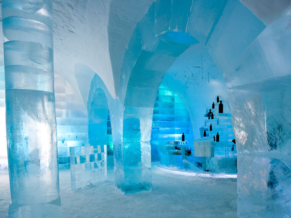 Icebar in Sweden