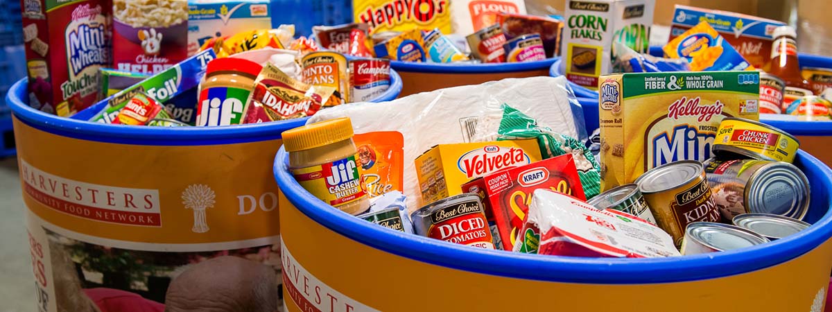 food donation bins