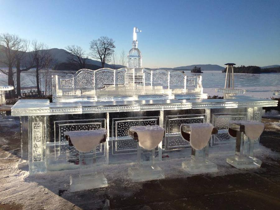 Ice Bar Lake George