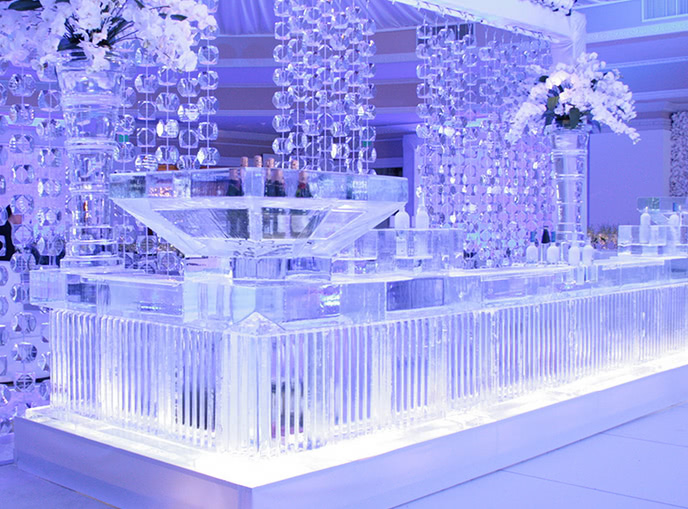wedding ice bar