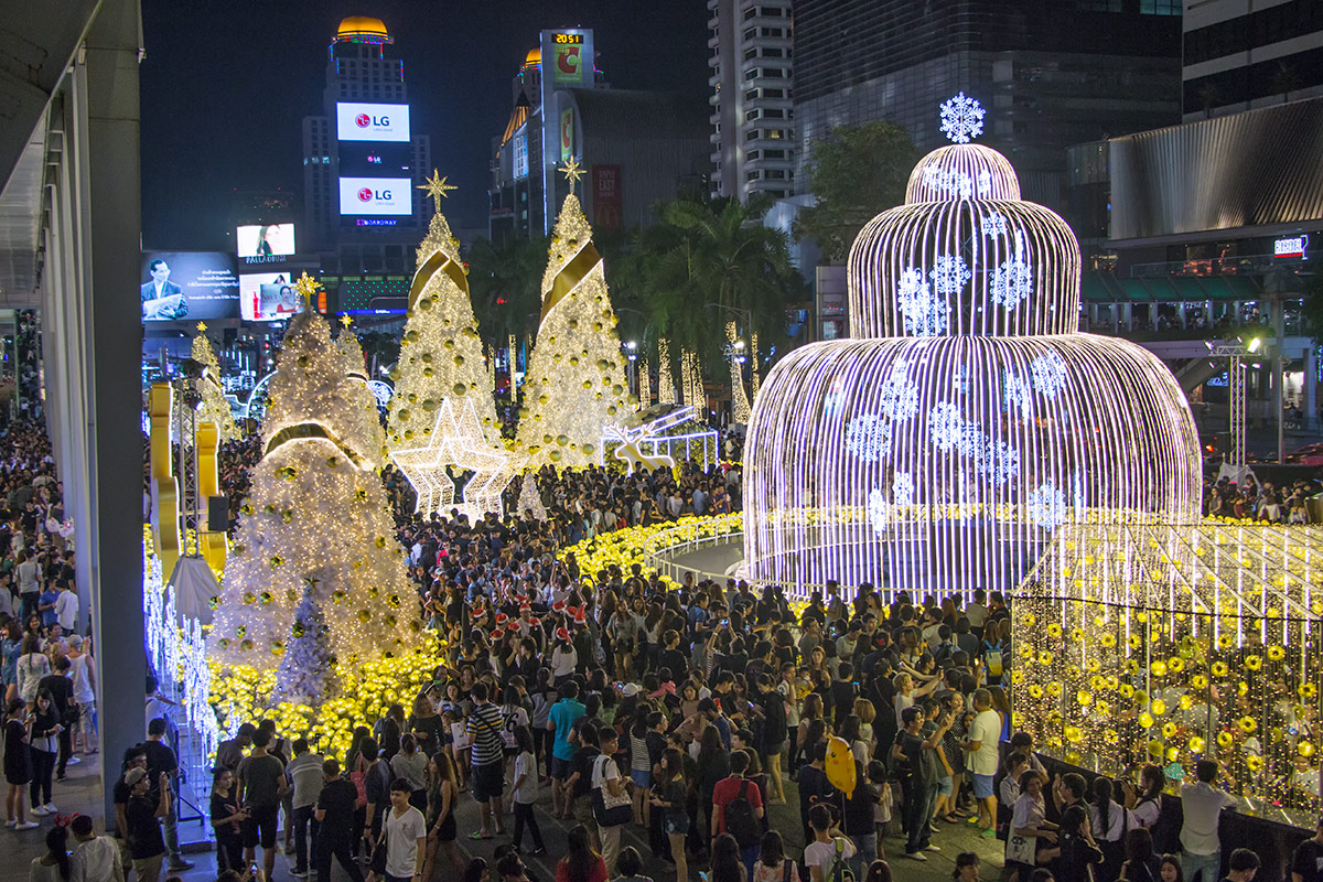 Bangkok Thailand Christmas Tree