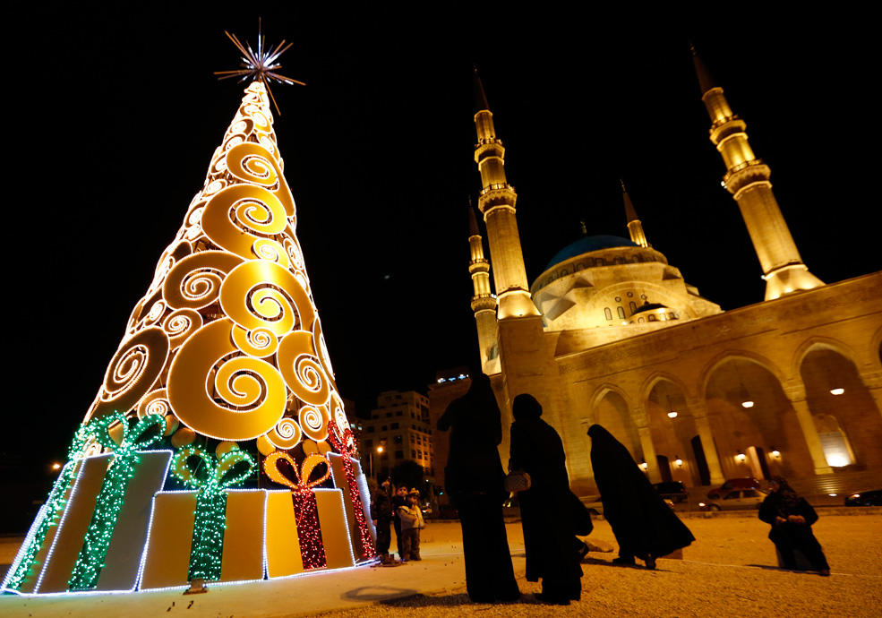 Beirut Lebanon Christmas Tree